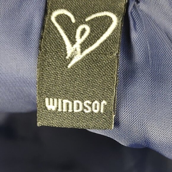 Windsor Wedding, Prom, Formal, Evening, Navy Blue Mini Dress. Size 3/4 - Picture 9 of 11